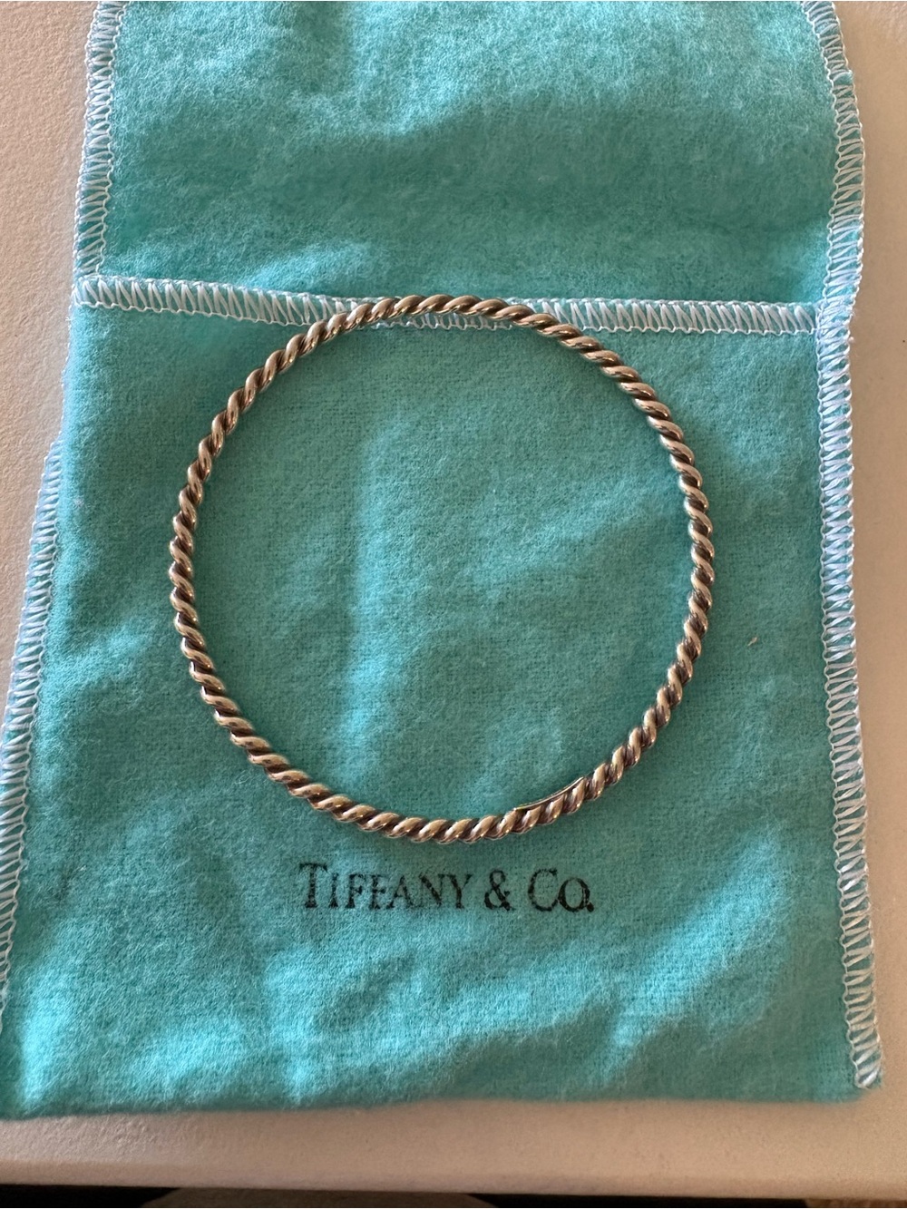 Tiffany & Co. Twisted Rope Bangle